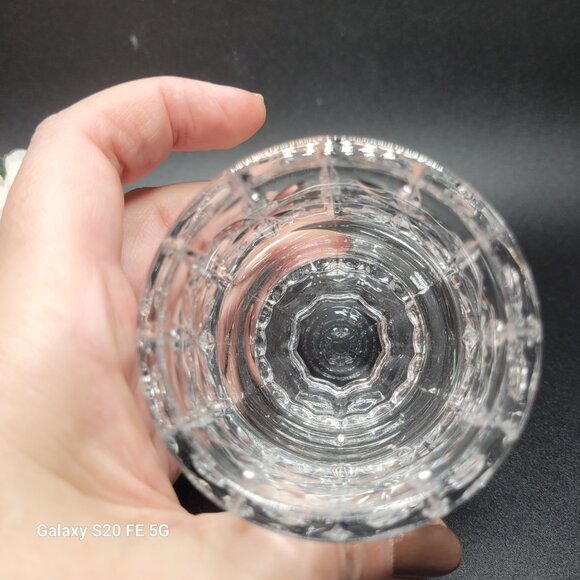 Partylite Lead Crystal Cottage Light Votive Candle Holder 4 Inch - Picture 5 of 7